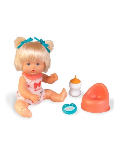 Nenuco Vasino con Sorpresa Famosa – Bambola 25cm con Accessori Educativi