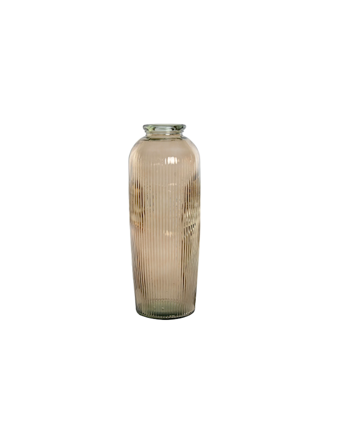 VASO JR214927 VETRO 27X71CM CHAMPAGNE