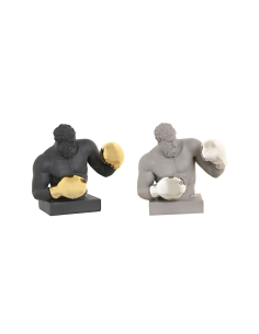 FIGURA FD220409 RESINA 22X15X26CM ASSORTITO