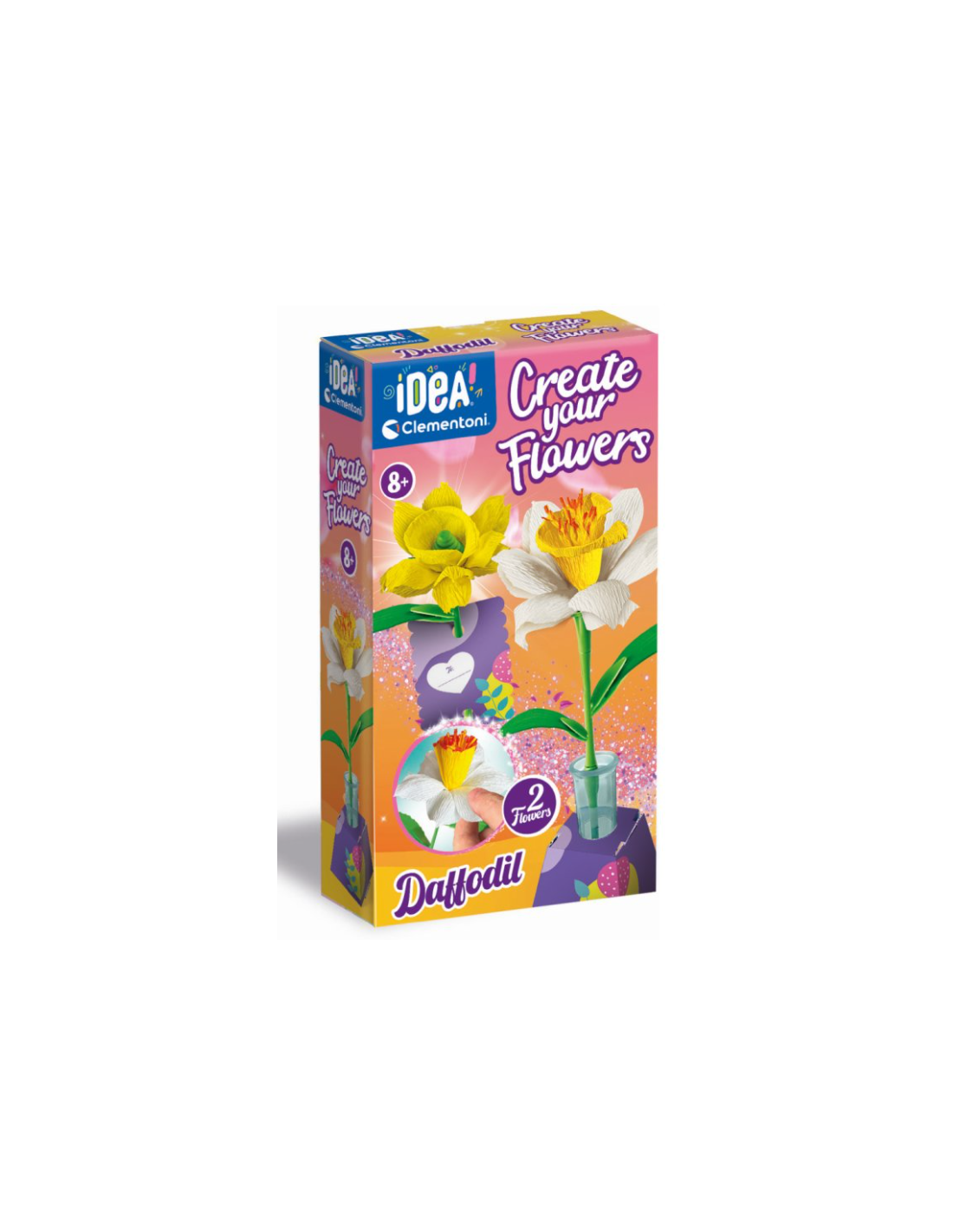 IDEA 18867 CREA FIORI ASSORTITI, KIT CREATIVO PER COMPRRE FIORI