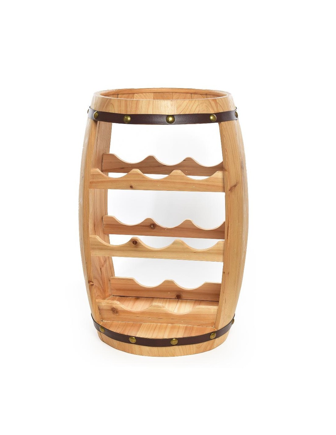 CANTINETTA 23908 PORTABOTTIGLIE 6P LEGNO 23X27X39CM