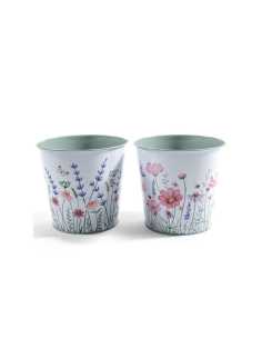 CACHEPOT 30869 METALLO 18X17CM ASSORTITO