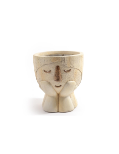 PORTAVASO 31385 POLIRESINA 21X21X23CM