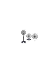 Ventilatore 3 in 1, Piantana Rotante, Acciaio, 65 cm, 130W, Altezza Regolabile, Modello PD40