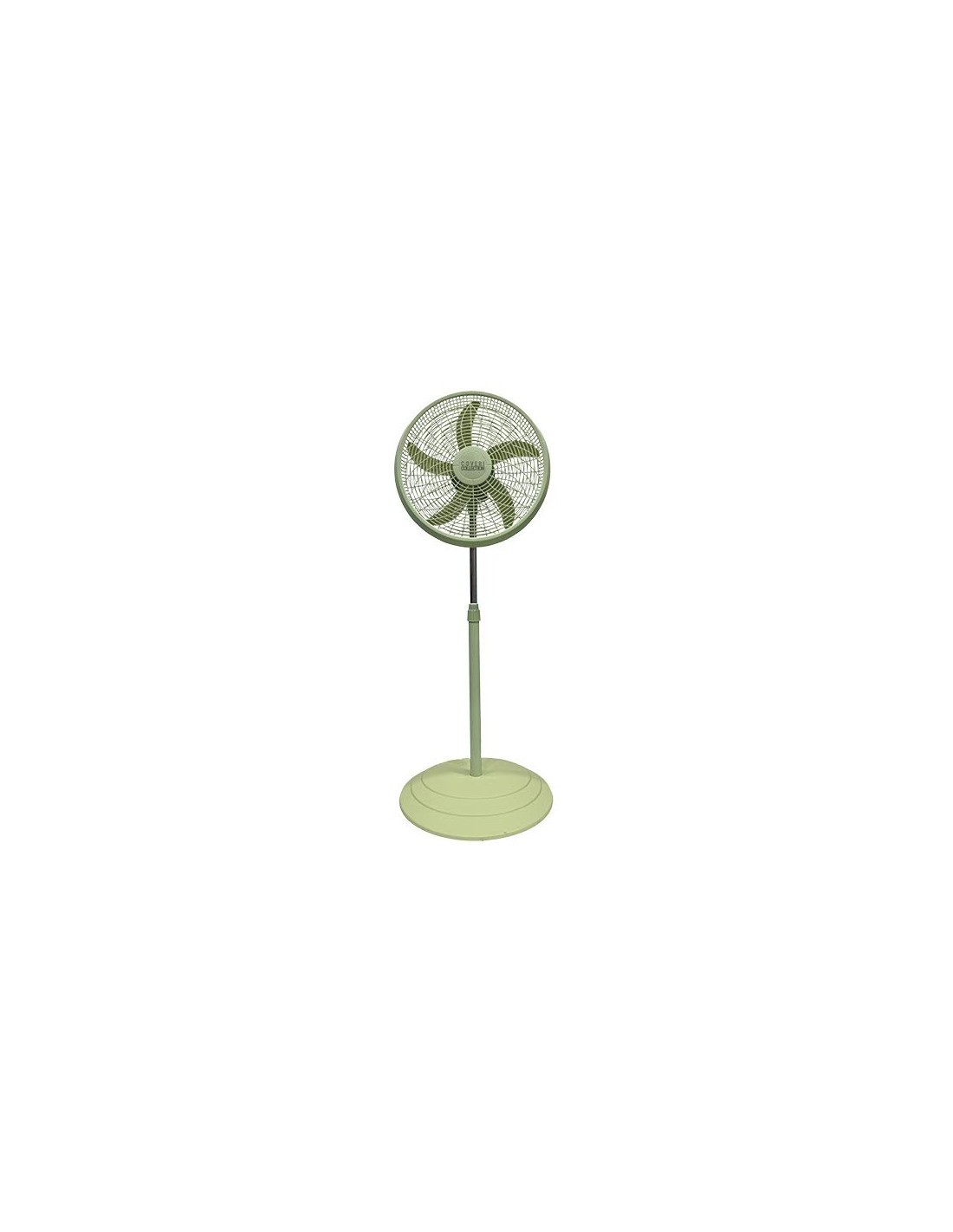 Ventilatore a Piantana, 65W, 50x130 cm, Total Salvia, Silenzioso, Design Moderno