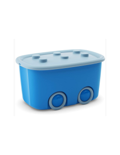 CONTENITORE FUNNY BOX AZZURRO 58X38,5X32CM