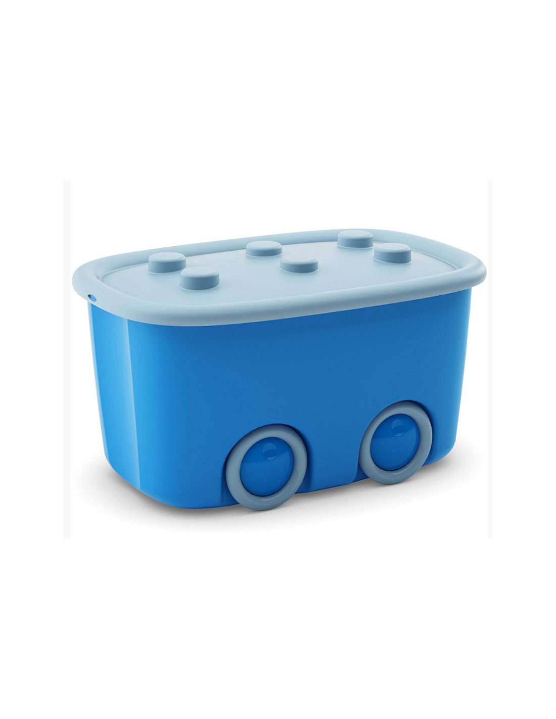 CONTENITORE FUNNY BOX AZZURRO 58X38,5X32CM