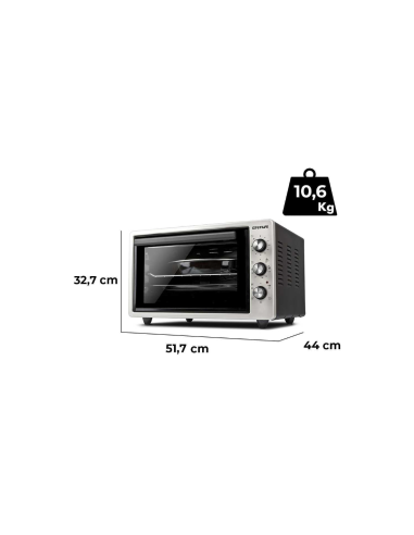 Forno Elettrico Ventilato Rostò 37L G3 Ferrari G10152