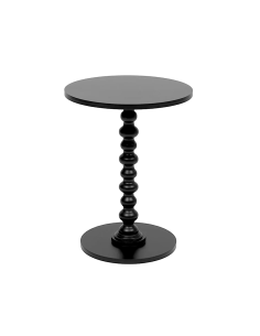 Atmosphera – Tavolino da appoggio "Alix" nero 50x38x38 cm