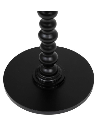 Atmosphera – Tavolino da appoggio "Alix" nero 50x38x38 cm