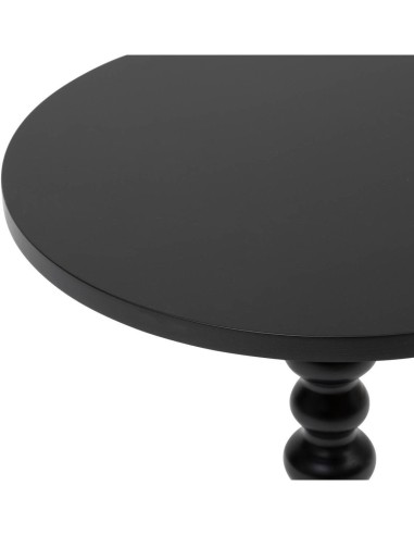 Atmosphera – Tavolino da appoggio "Alix" nero 50x38x38 cm