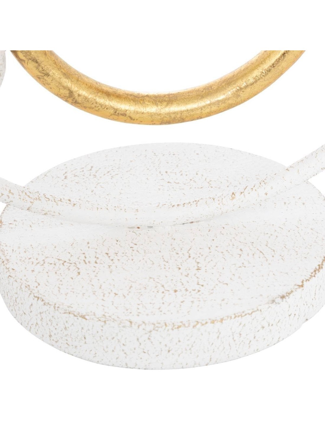 Decorazione da tavolo Rob bianca H30 cm Atmosphera