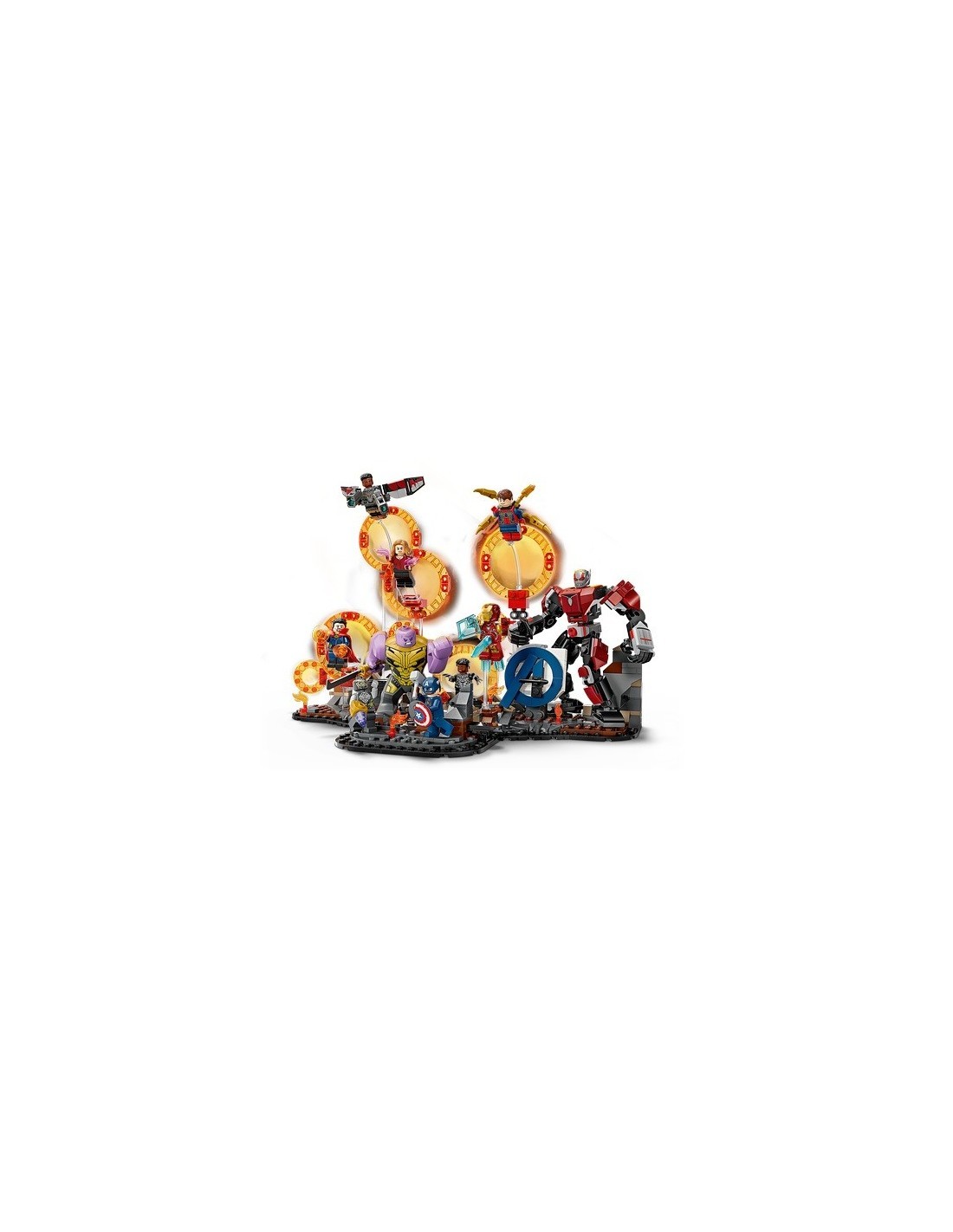 LEGO MARVEL 76323 AVENGERS ENDGAME BATTAGLIA FINALE, SUPEREROI  GIOCATTOLO +10 ANNI