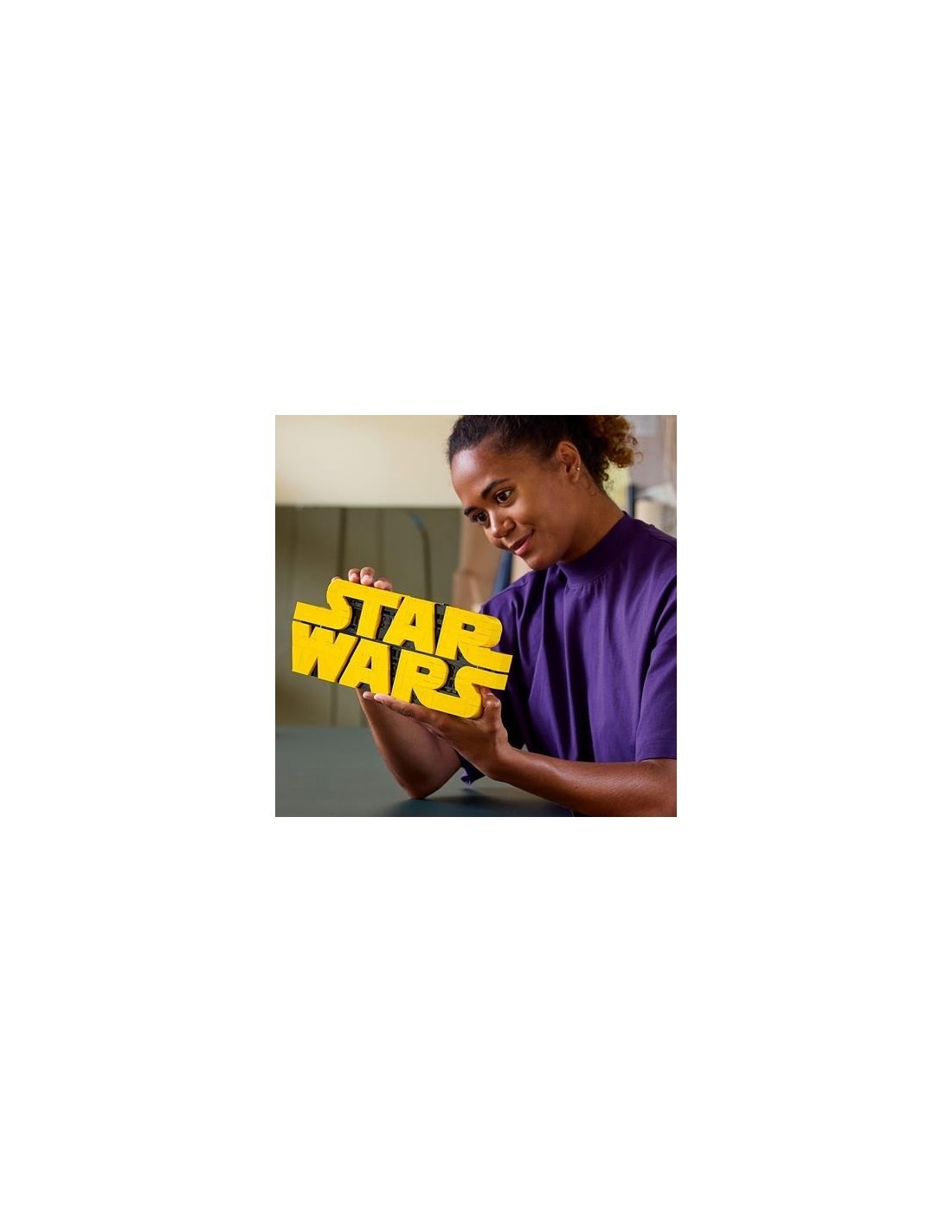 LEGO STAR WARS 75407 LOGO STAR WARS IN MATTONCINI PER ADULTI