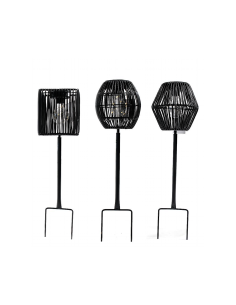 LANTERNA SOLARE 31651 METALLO/PLASTICA 15X50CM ASSORTITO