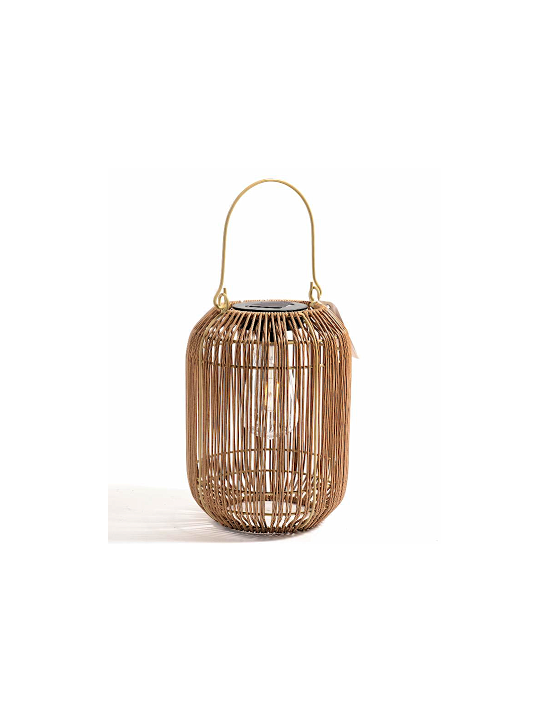 LANTERNA SOLARE 31484 METALLO/PLASTICA 17X23CM