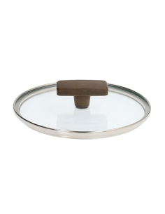 Coperchio in Vetro 20 cm Tognana Sintonia – Foro Vapore, Pomolo Soft Touch, Lavabile in Lavastoviglie