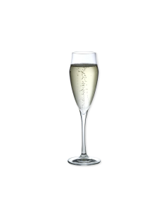 Set 6 Flute Champagne RCR Ego in Cristallo Luxion – 18 cl, Eleganza Made in Italy