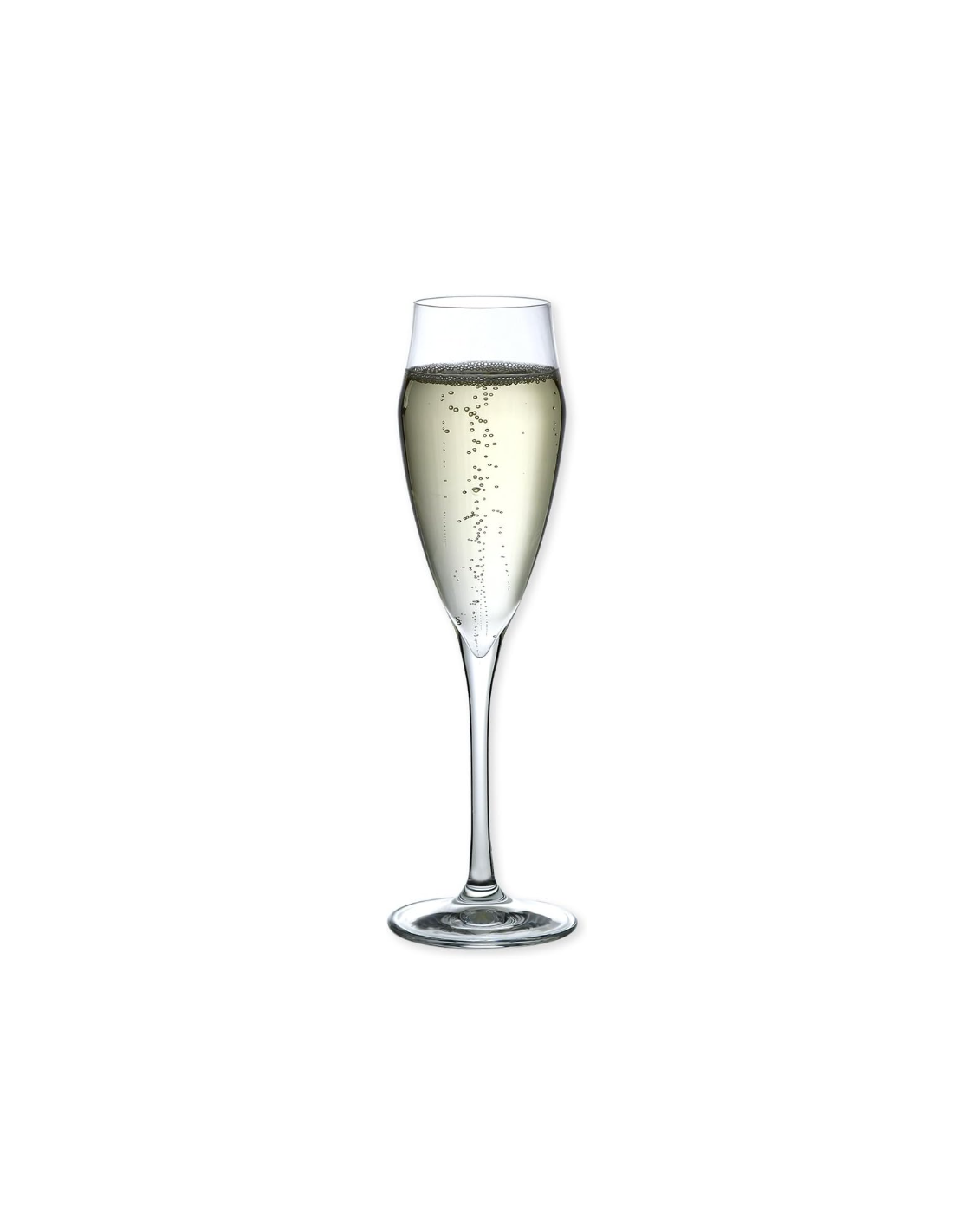 Set 6 Flute Champagne RCR Ego in Cristallo Luxion – 18 cl, Eleganza Made in Italy
