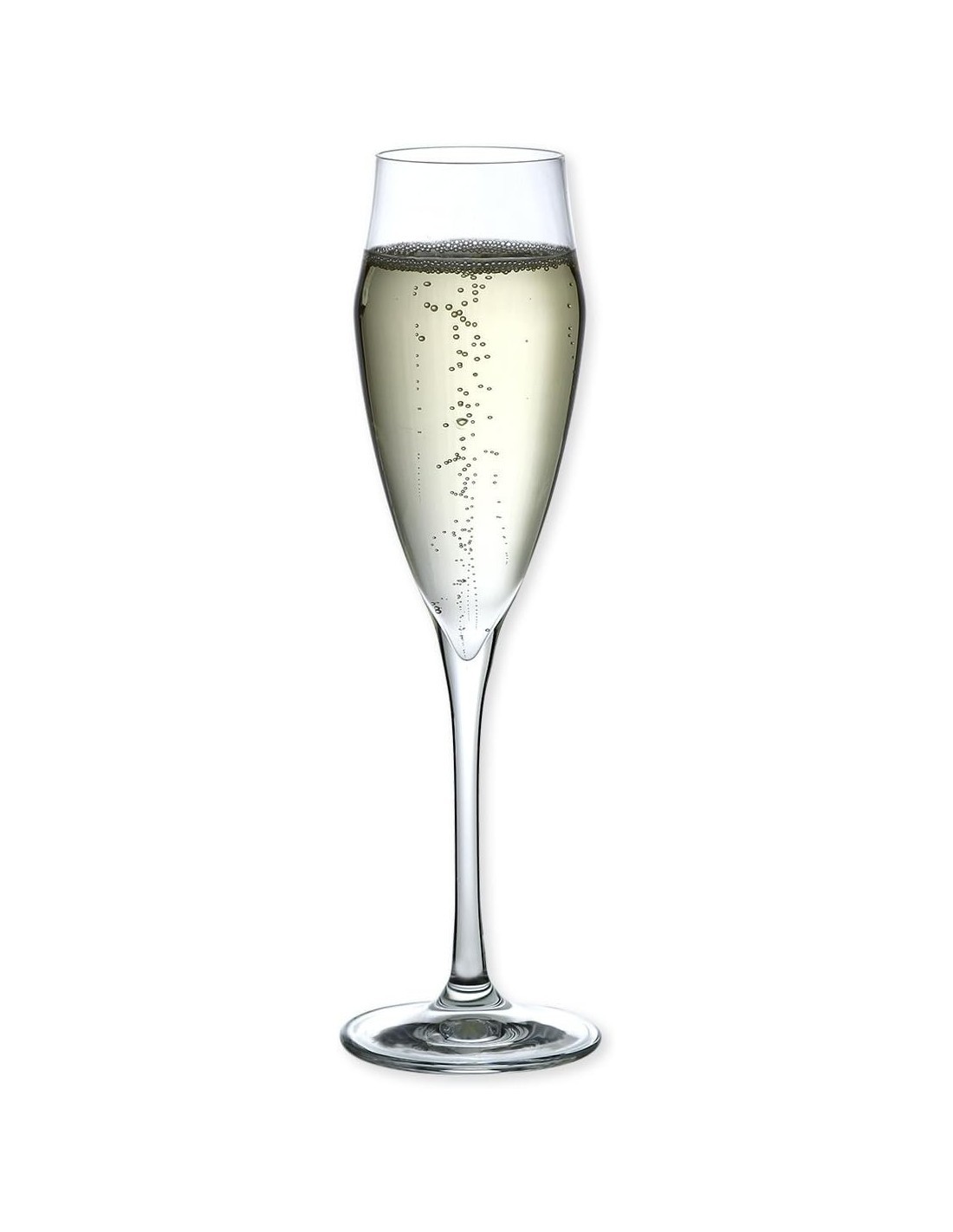 Set 6 Flute Champagne RCR Ego in Cristallo Luxion – 18 cl, Eleganza Made in Italy