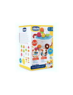 Carretto dei Gelati Chicco – Gioco Creativo e Manuale 1-3 Anni