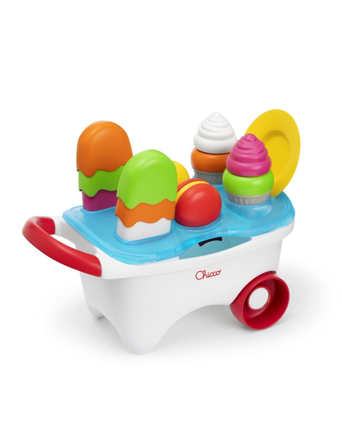 Carretto dei Gelati Chicco – Gioco Creativo e Manuale 1-3 Anni