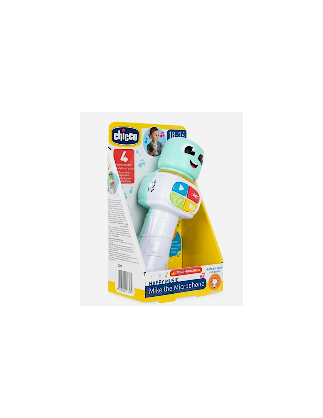 Mike il Microfono Chicco – Gioco Musicale Interattivo per Bambini 18M+