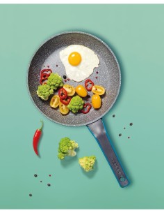 Pedrini Evotek Padella 22cm Antiaderente per Induzione