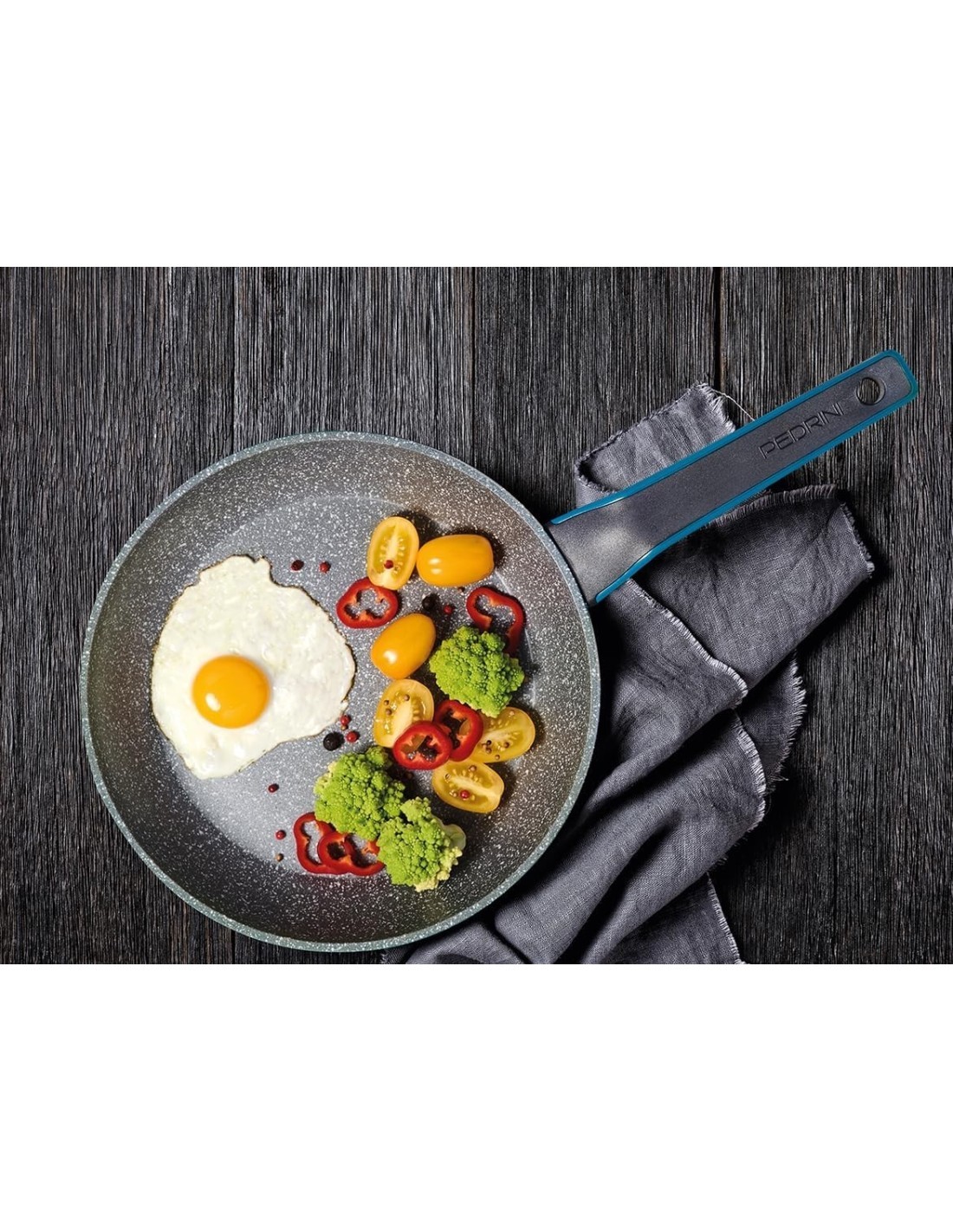 Pedrini Evotek Padella 30cm Antiaderente per Induzione