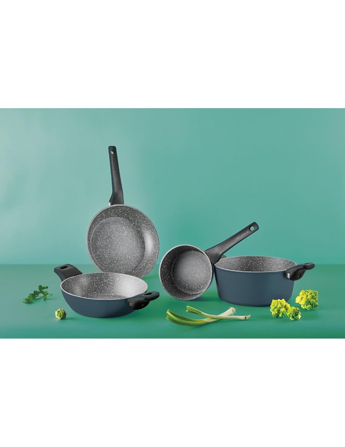 Pedrini Evotek Casseruola 1M 16cm Antiaderente per Induzione