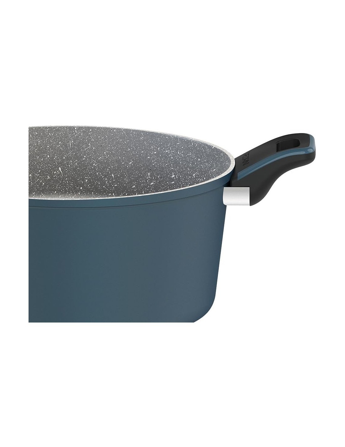 Pedrini Evotek Casseruola 2M 24cm Antiaderente per Induzione