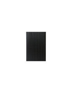 Console Olova, L. 120 cm, P. 40 cm, A. 80 cm, MDF nero