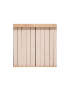 Comodino, 2 ante, crema, 54x40x40 cm, ATMOSPHERA CREATEUR D'INTERIEUR