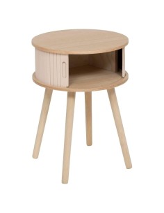 Comodino, 2 ante, crema, 54x40x40 cm, ATMOSPHERA CREATEUR D'INTERIEUR