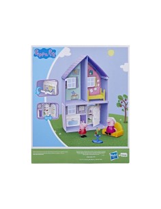 PEPPA PIG CASA DEI NONNI -  SET GIOCO CON 2 PERSONAGGI E 3 ACCESSORI, BAMBINI +3 ANNI, MULTICOLORE