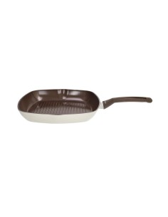 Grill Quadra 28x28 cm Tognana Sintonia in Alluminio Riciclato – Antiaderente PFAS Free, per Induzione