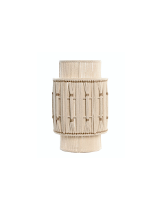 LAMPADA PARETE LA219504 IUTA/COTONE 12X23X38CM