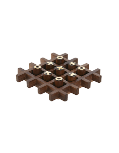 DECORAZIONE TRIS JM219915 LEGNO 13X13CM