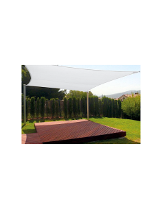 TENDA A VELA QUADRATA 5X5 BIANCA