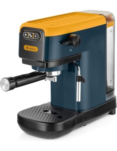 Ariete macchina caffè espresso Mango Yellow, 15 bar, per cialde e polvere, cappuccini cremosi, design colorato e vivace