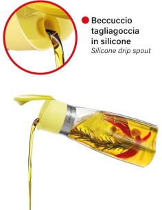 PEDRINI, DISPENSER VETRO OLIO E ACETO, 320 ML