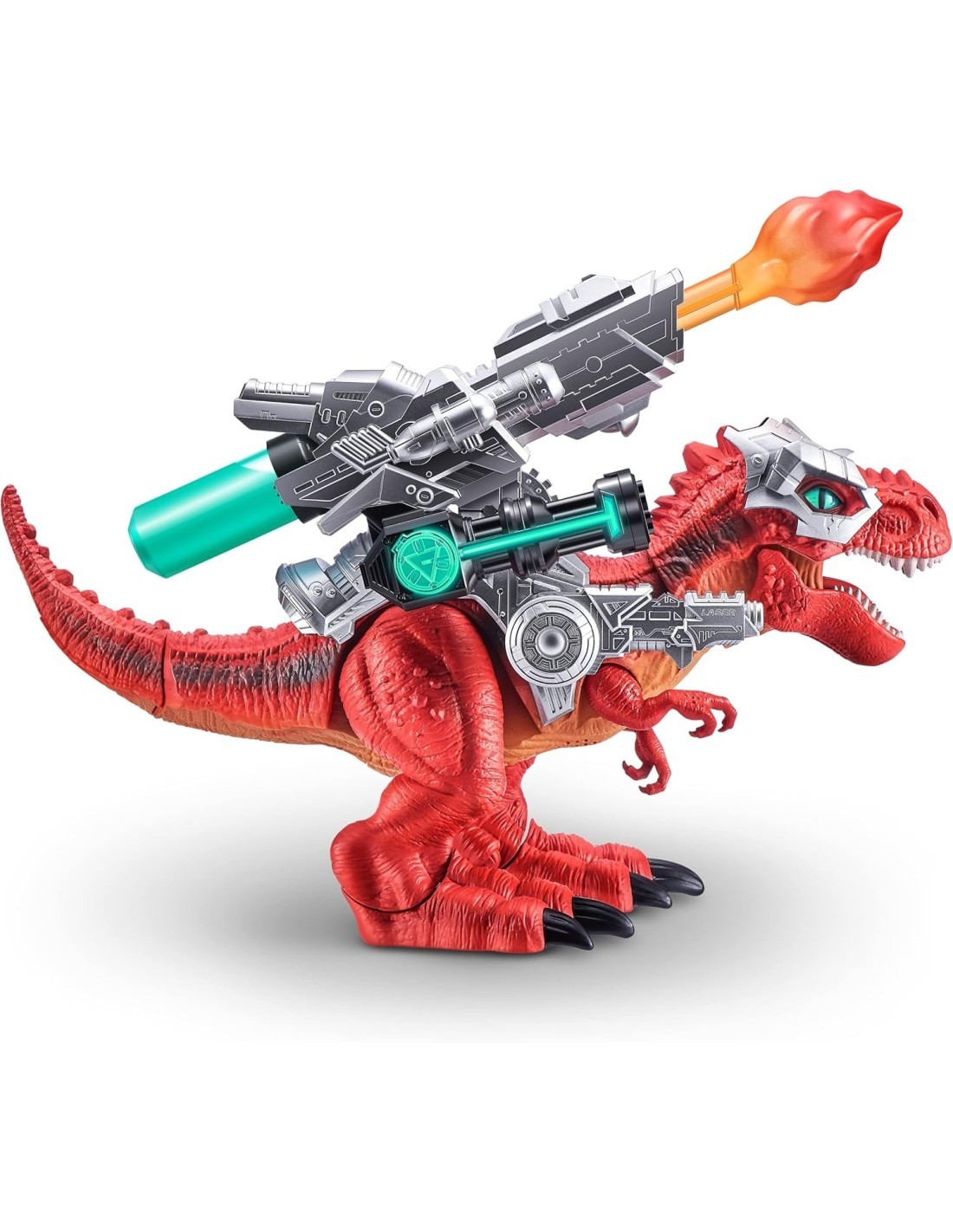 ROBO ALIVE  DINO WARS MEGA-REX 71101 DINOSAURO ROBOT LUCI,SUONO, MOVIMENTO REALISTICO, BAMBINI + 3 ANNI