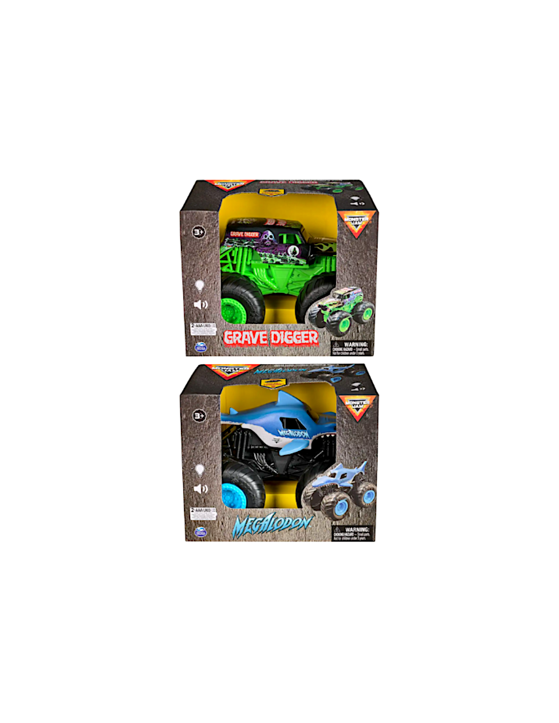 MONSTER JAM 6071191 VEICOLO SCALA 1:24 CON LUCI E SUONI