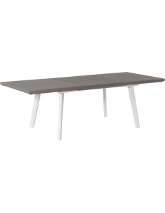 TAVOLO HARMONY ANTRACITE/BIANCO 162/241X100CM ALLUNGABILE