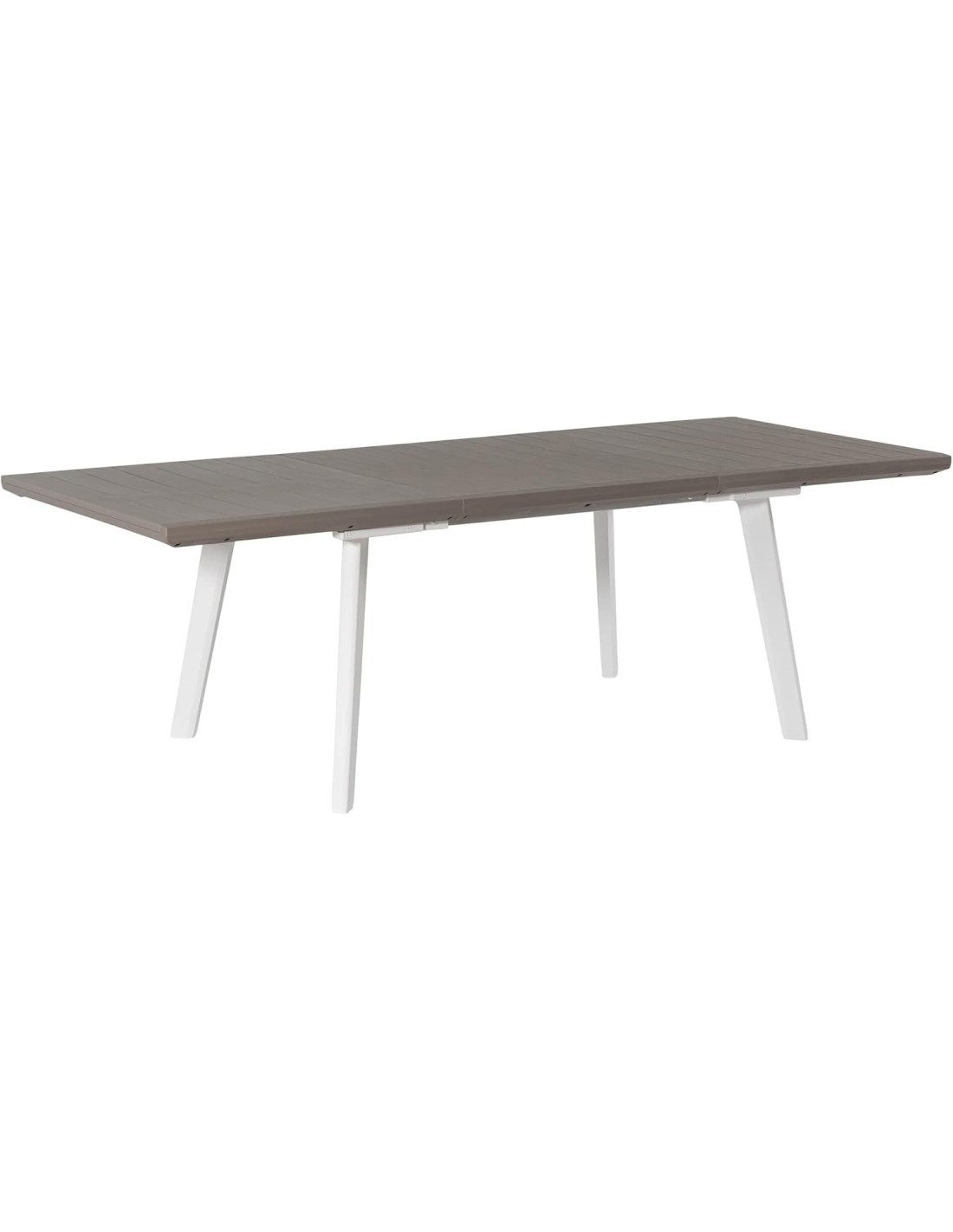 TAVOLO HARMONY ANTRACITE/BIANCO 162/241X100CM ALLUNGABILE
