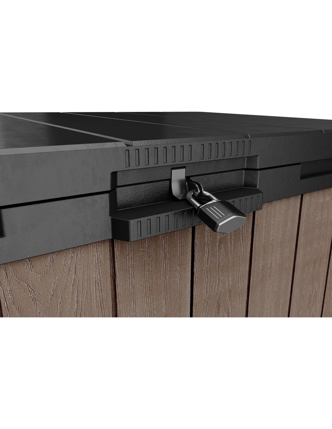 BAULE PORTATTREZZI DARWIN RESINA 140X80X120CM MARRONE