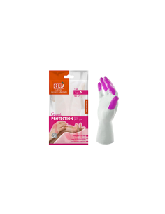 COPPIA GUANTI PROTECTION TAGLIA S PVC