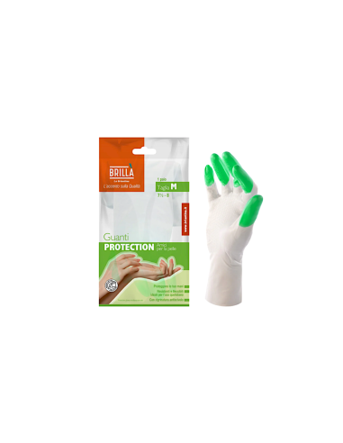 COPPIA GUANTI PROTECTION TAGLIA M PVC