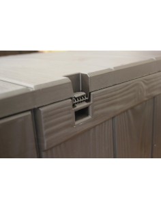 BAULE CONTENITORE SHERWOOD MARRONE 117X45X57CM