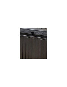 BAULE CONTENITORE SPRINGWOOD MARRONE 123X53X57CM